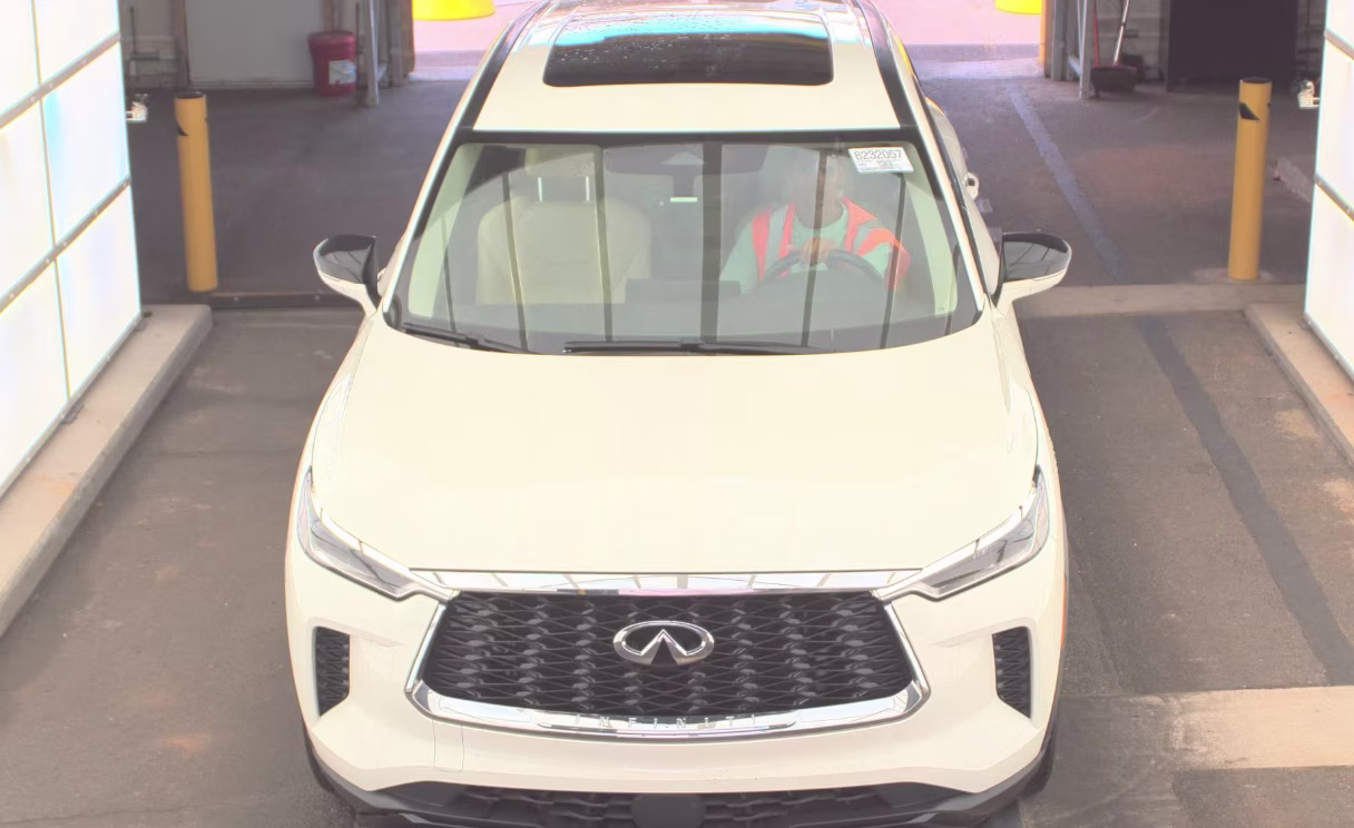 2023 Glacier White INFINITI QX60 PURE FWD SUV
