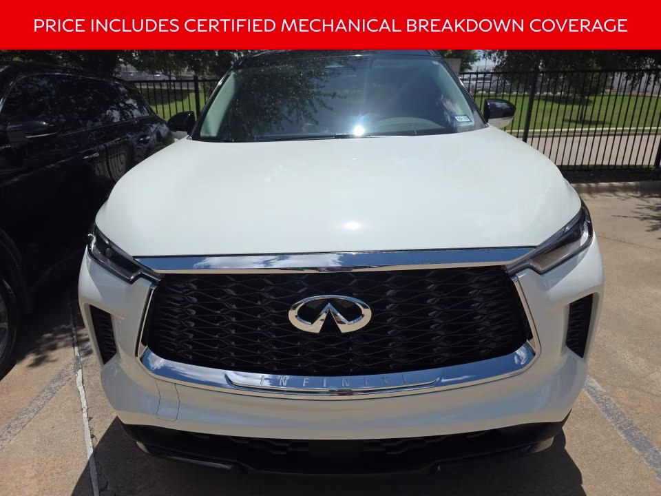 2023 Glacier White INFINITI QX60 PURE FWD SUV