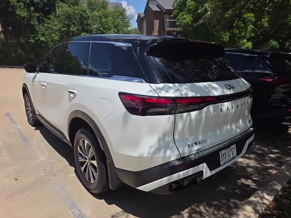 2023 Glacier White INFINITI QX60 PURE FWD SUV