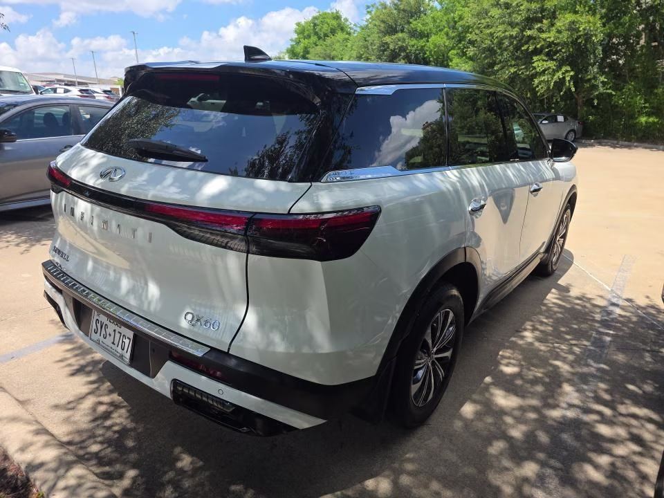 2023 Glacier White INFINITI QX60 PURE FWD SUV