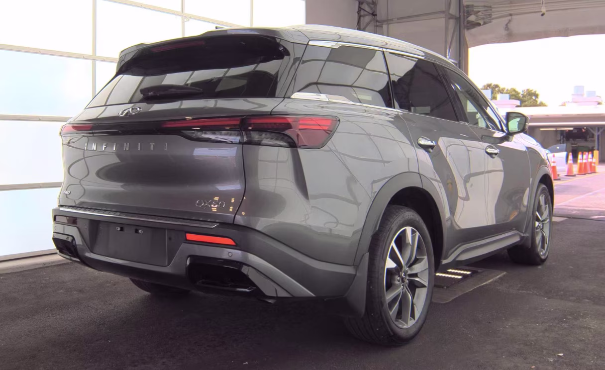 2023 Graphite Shadow INFINITI QX60 LUXE AWD SUV