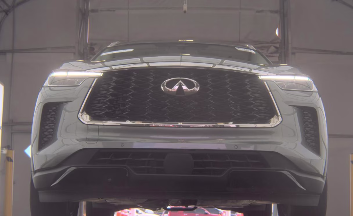 2023 Graphite Shadow INFINITI QX60 LUXE AWD SUV