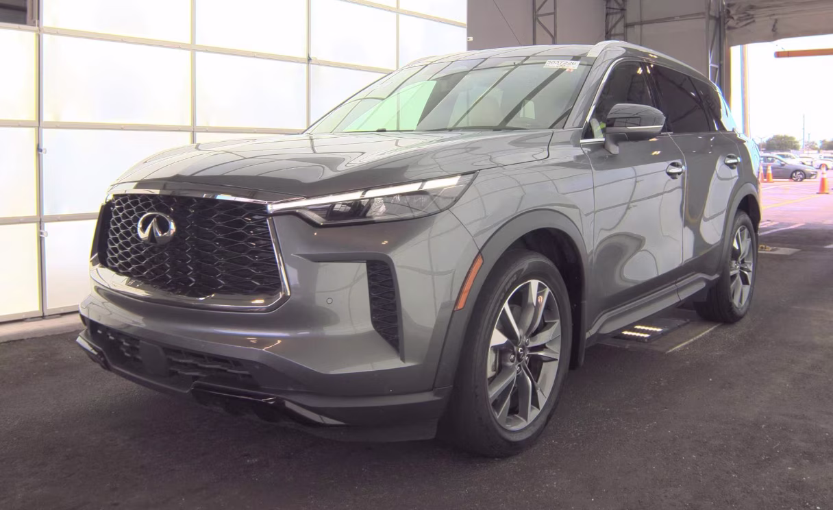 2023 Graphite Shadow INFINITI QX60 LUXE AWD SUV