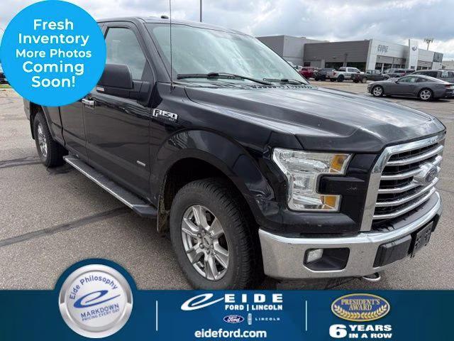 2016 Shadow Black Ford F-150 XLT 4X4 Truck