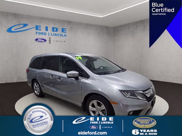 2019 Lunar Silver Metallic Honda Odyssey EX FWD Van
