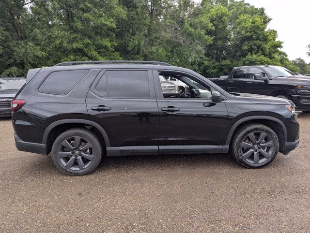 2025 Crystal Black Pearl Honda Pilot Sport AWD SUV