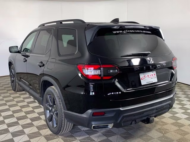 2025 Crystal Black Pearl Honda Pilot Sport AWD SUV