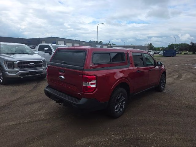 2024 Hot Pepper Red Metallic Tinted Clearcoat Ford Maverick XLT AWD Truck