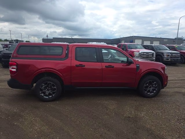 2024 Hot Pepper Red Metallic Tinted Clearcoat Ford Maverick XLT AWD Truck