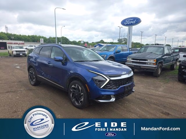 2024 Sapphire Blue Kia Sportage SX-Prestige AWD SUV