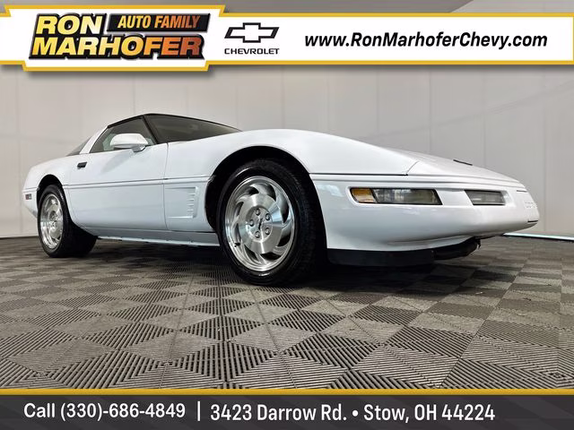 1996 White Chevrolet Corvette Base RWD Coupe
