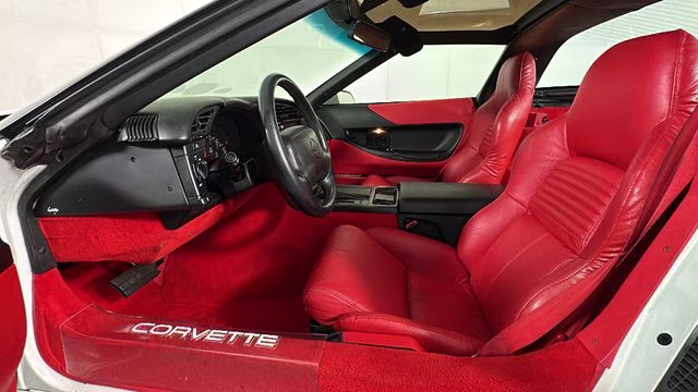 1996 White Chevrolet Corvette Base RWD Coupe