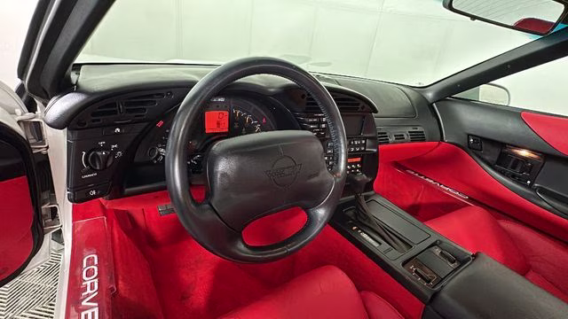 1996 White Chevrolet Corvette Base RWD Coupe