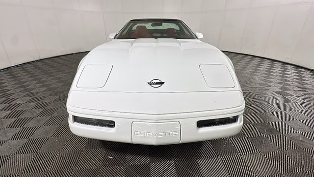 1996 White Chevrolet Corvette Base RWD Coupe