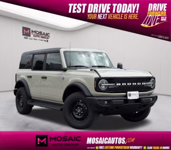2026 Desert Sand Ford Bronco Outer Banks 4X4 SUV