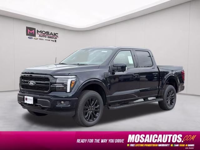 2026 Antimatter Blue Metallic Ford F-150 Lariat 4X4 Truck