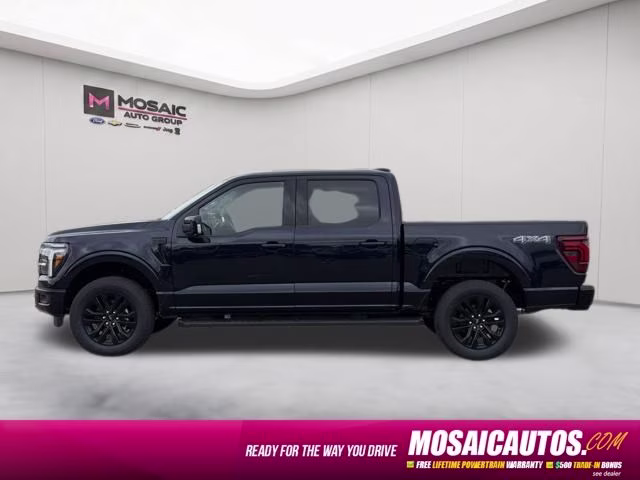 2026 Antimatter Blue Metallic Ford F-150 Lariat 4X4 Truck