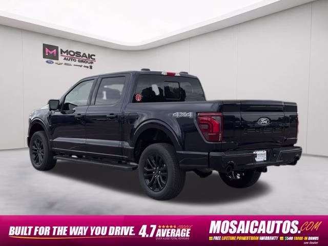 2026 Antimatter Blue Metallic Ford F-150 Lariat 4X4 Truck