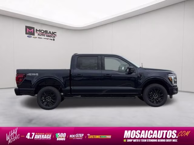 2026 Antimatter Blue Metallic Ford F-150 Lariat 4X4 Truck