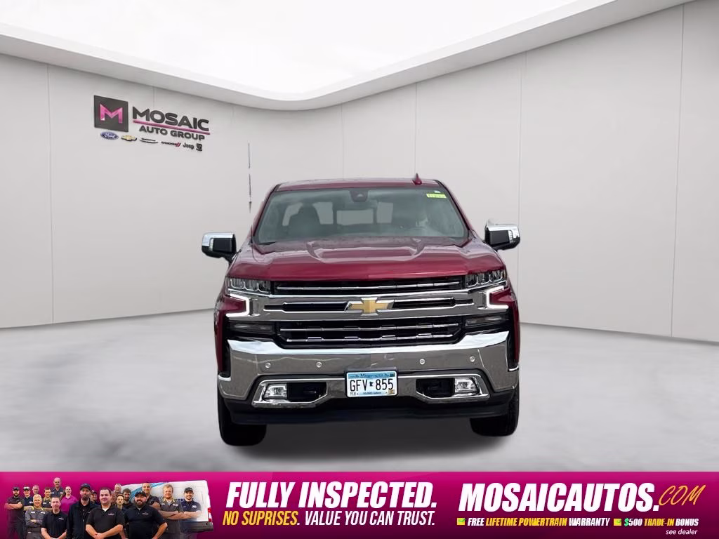 2021 Cherry Red Tintcoat Chevrolet Silverado 1500 LTZ 4X4 Truck