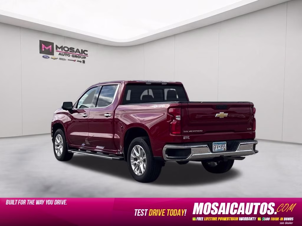 2021 Cherry Red Tintcoat Chevrolet Silverado 1500 LTZ 4X4 Truck