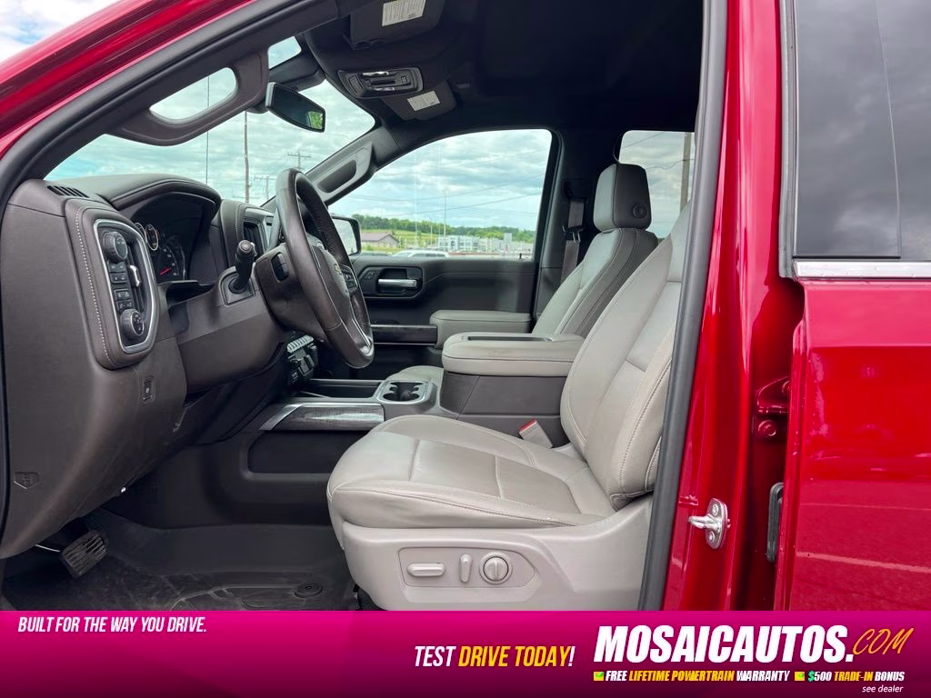 2021 Cherry Red Tintcoat Chevrolet Silverado 1500 LTZ 4X4 Truck