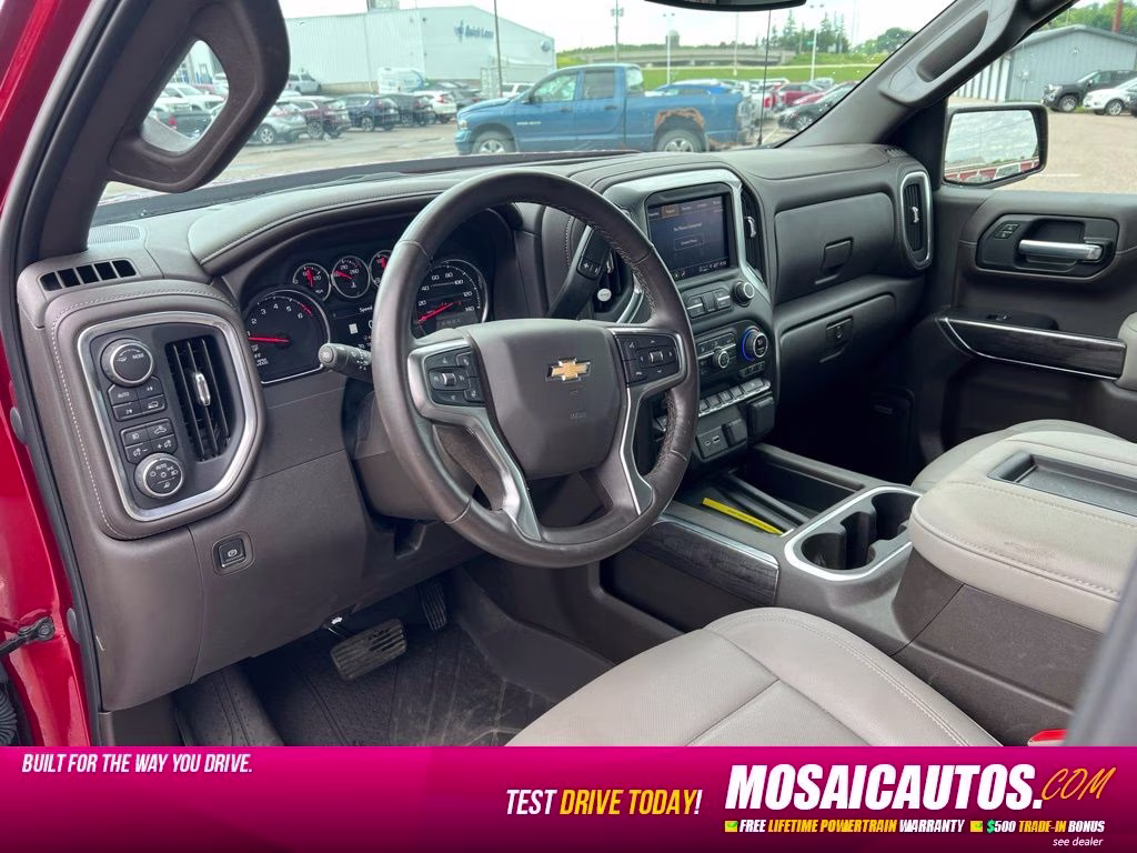 2021 Cherry Red Tintcoat Chevrolet Silverado 1500 LTZ 4X4 Truck