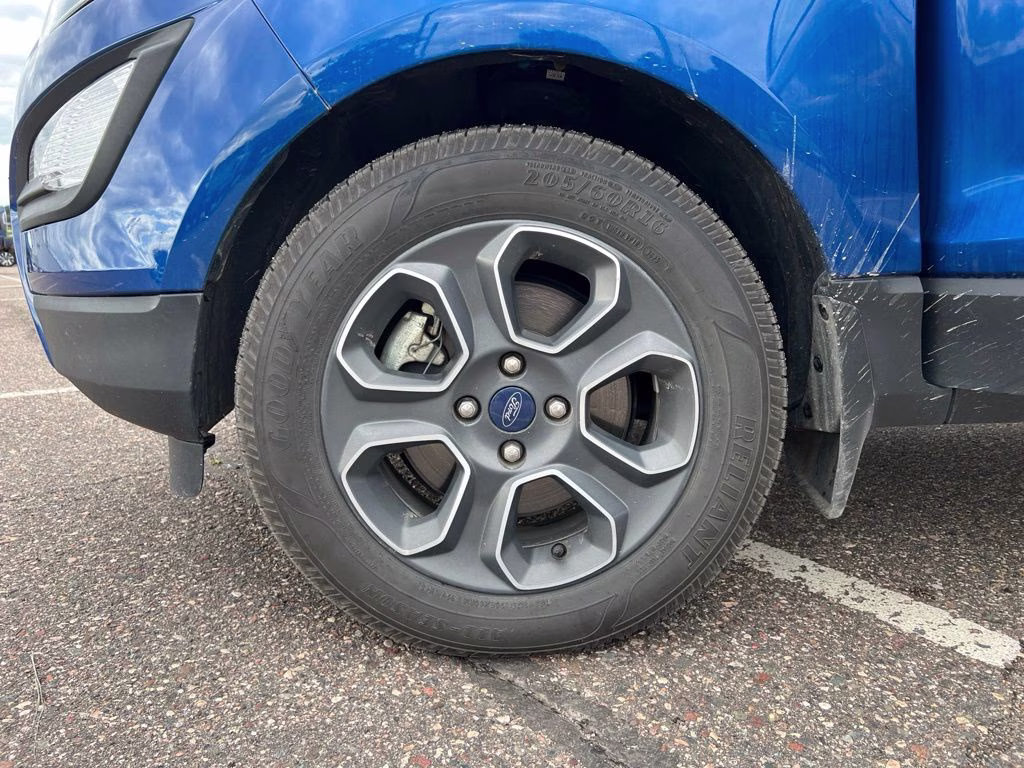 2021 Lightning Blue Ford EcoSport S FWD SUV