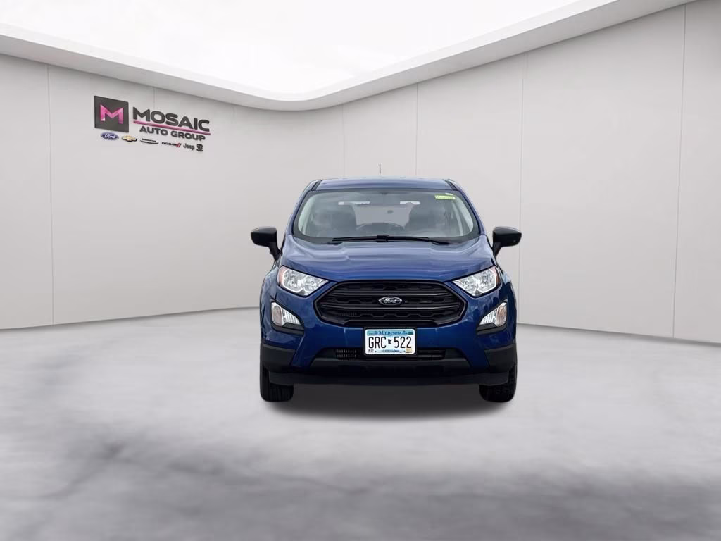 2021 Lightning Blue Ford EcoSport S FWD SUV
