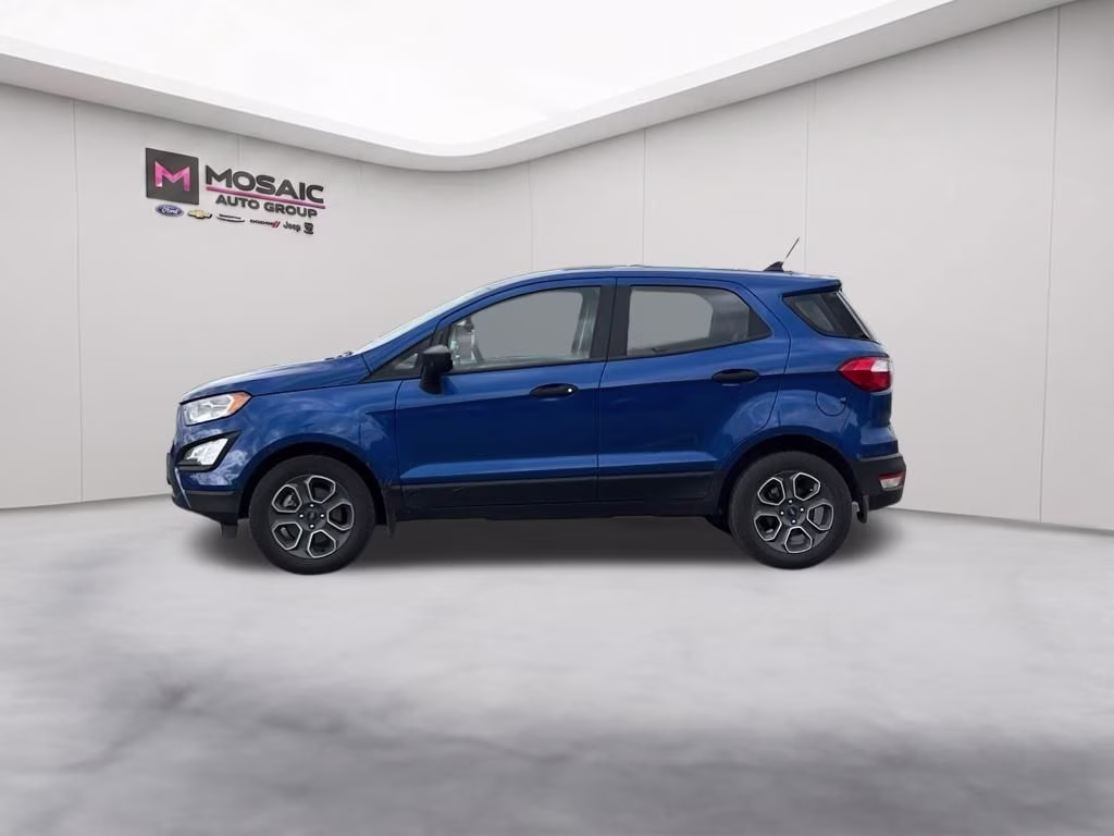 2021 Lightning Blue Ford EcoSport S FWD SUV