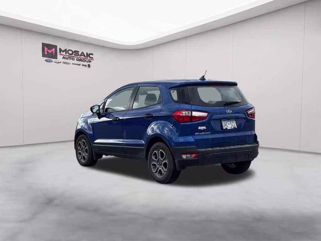2021 Lightning Blue Ford EcoSport S FWD SUV
