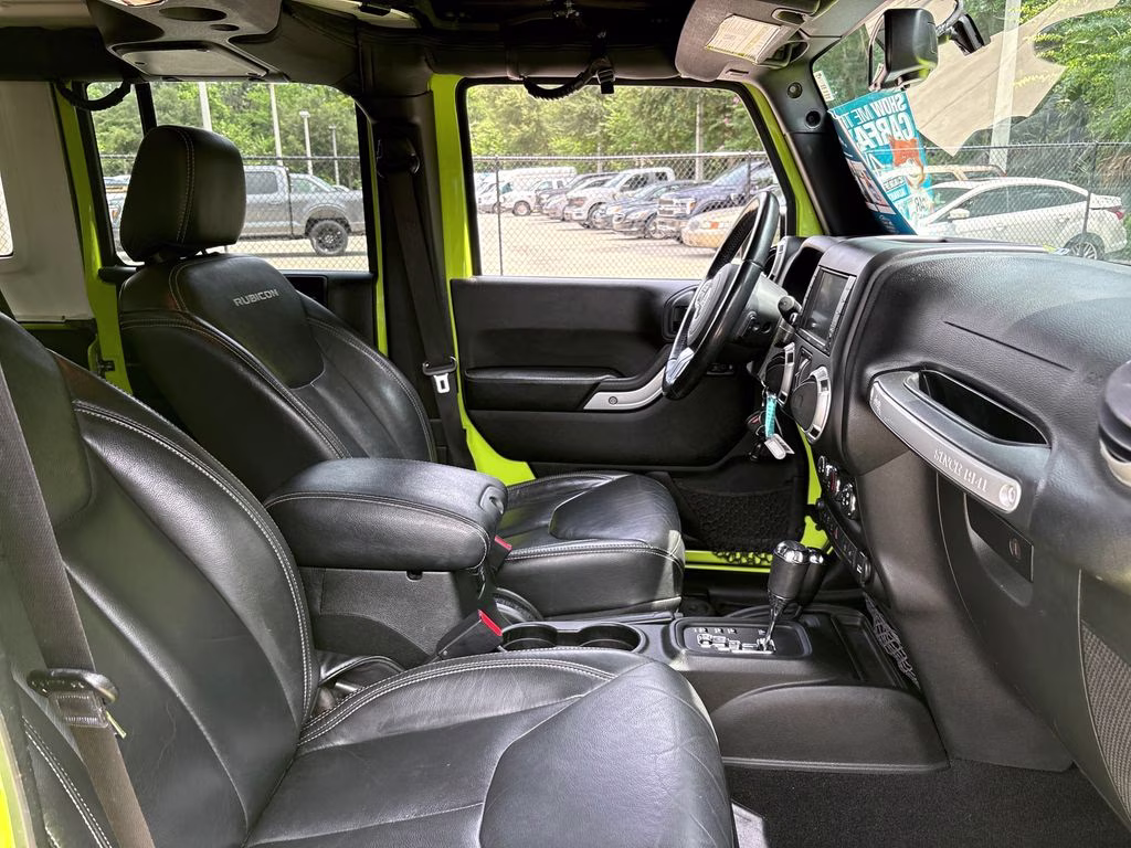 2016 Hypergreen Clearcoat Jeep Wrangler Unlimited Rubicon 4X4 SUV