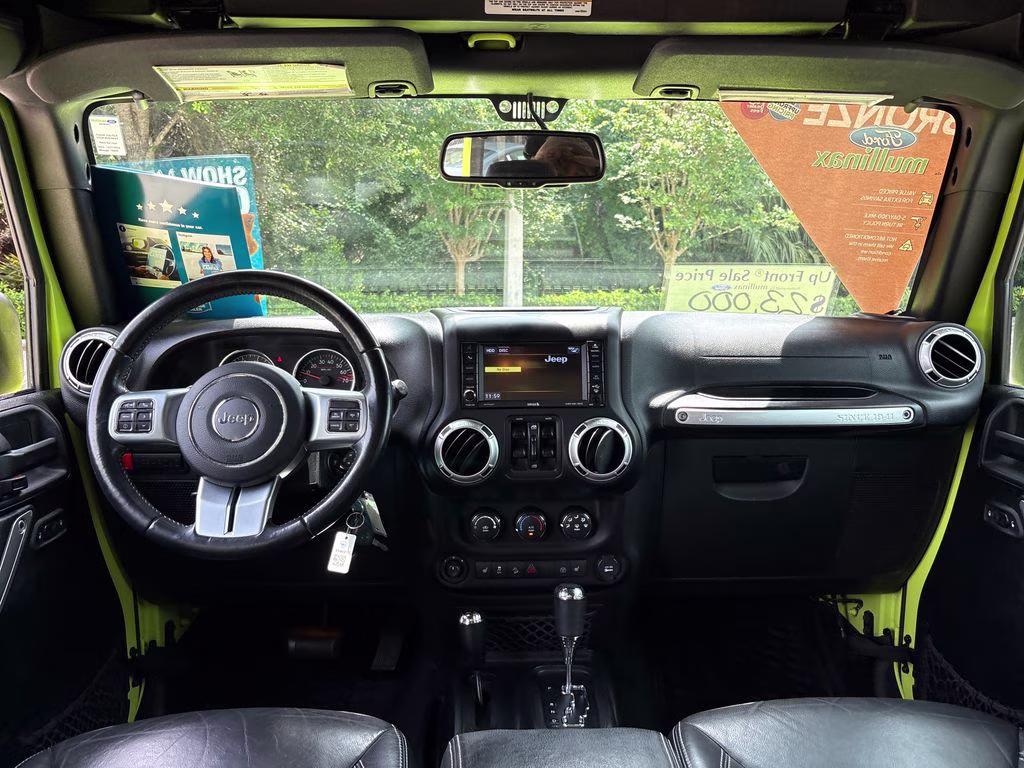 2016 Hypergreen Clearcoat Jeep Wrangler Unlimited Rubicon 4X4 SUV