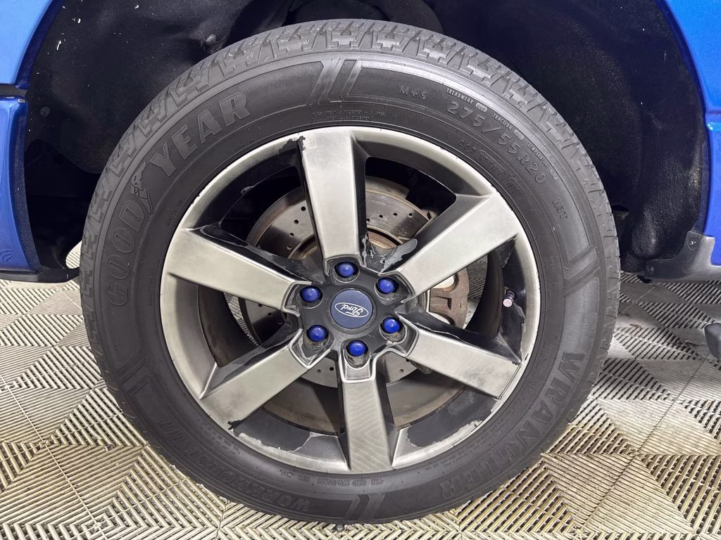 2011 Blue Flame Metallic Ford F-150 XLT RWD Truck