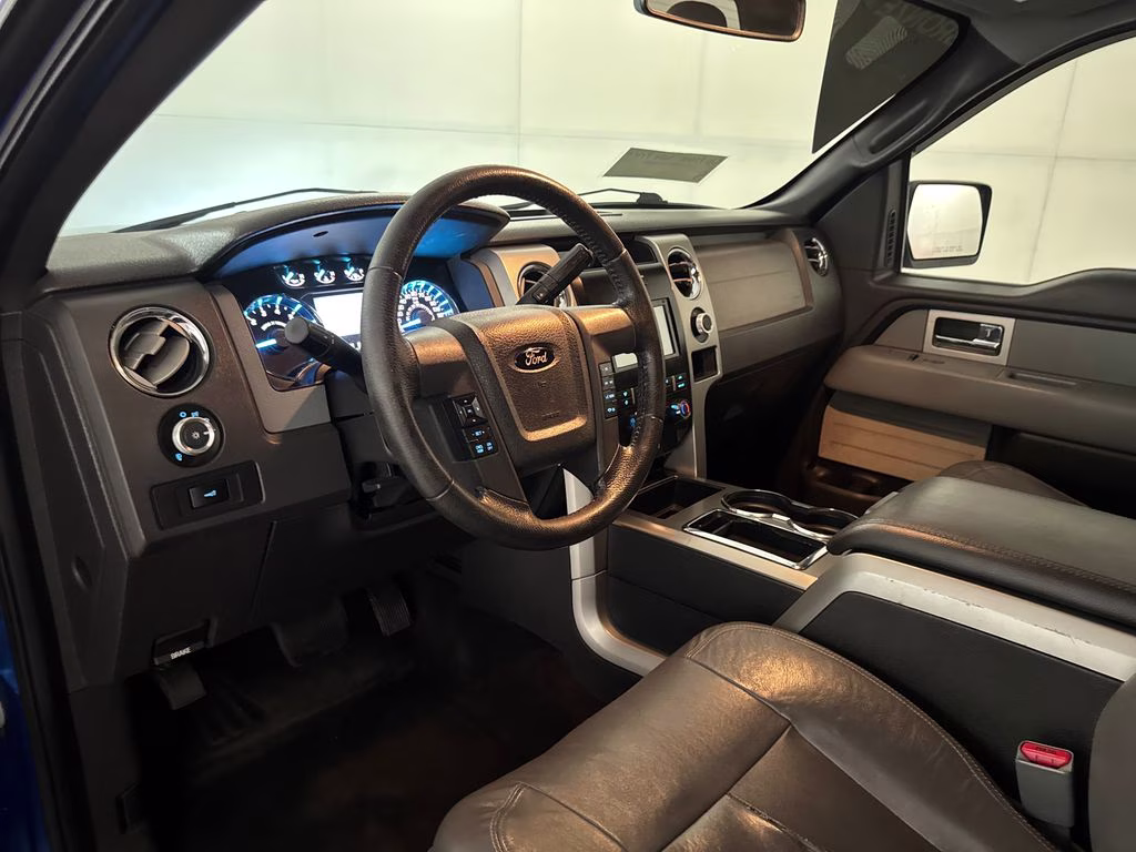 2011 Blue Flame Metallic Ford F-150 XLT RWD Truck