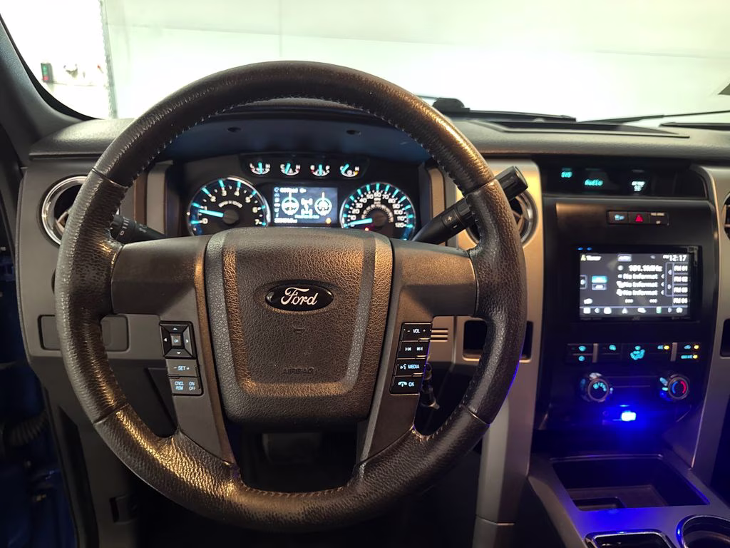 2011 Blue Flame Metallic Ford F-150 XLT RWD Truck