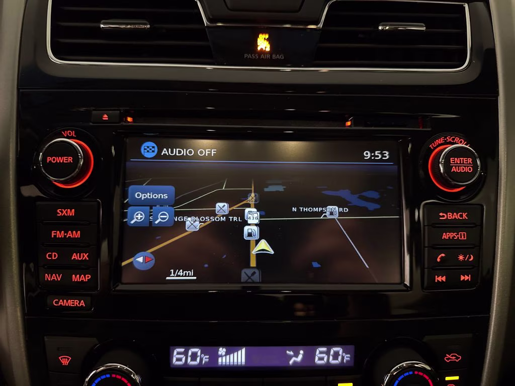2015 Brilliant Silver Metallic Nissan Altima 2.5 SL FWD Sedan