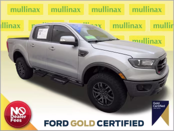 2022 Iconic Silver Metallic Ford Ranger Lariat 4X4 Truck
