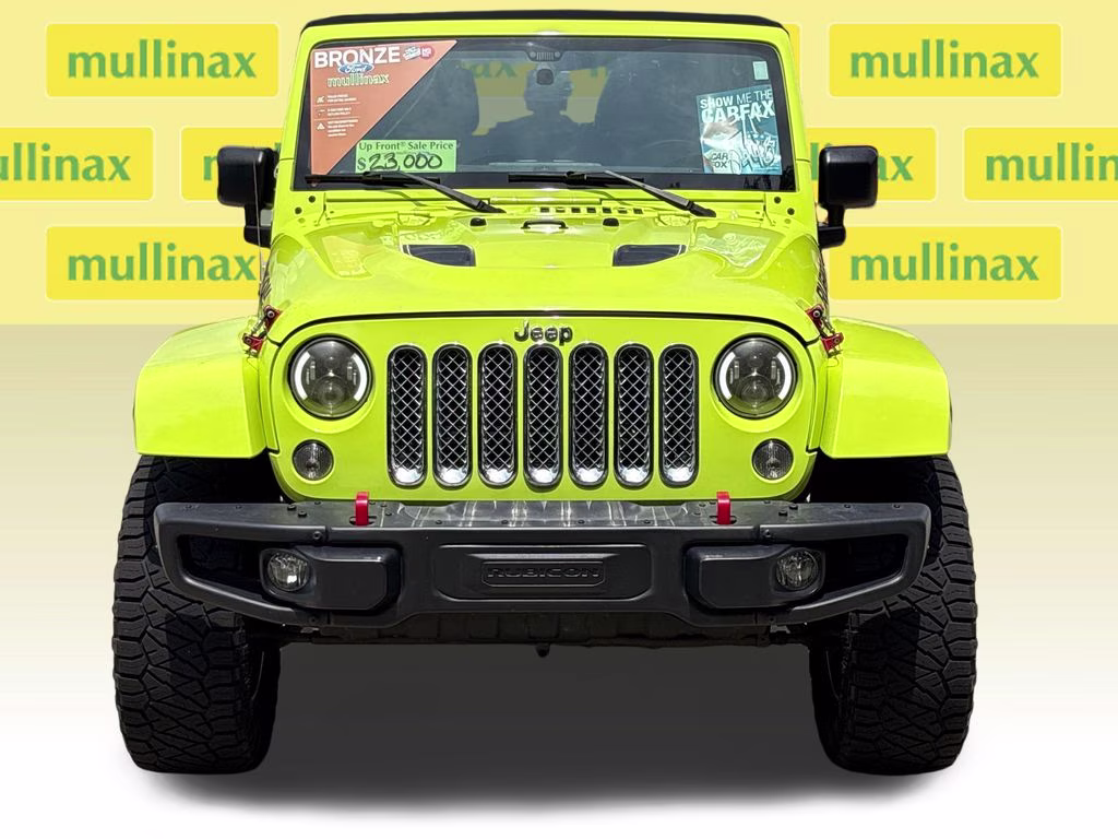 2016 Hypergreen Clearcoat Jeep Wrangler Unlimited Rubicon 4X4 SUV
