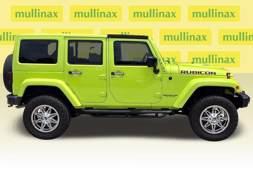 2016 Hypergreen Clearcoat Jeep Wrangler Unlimited Rubicon 4X4 SUV