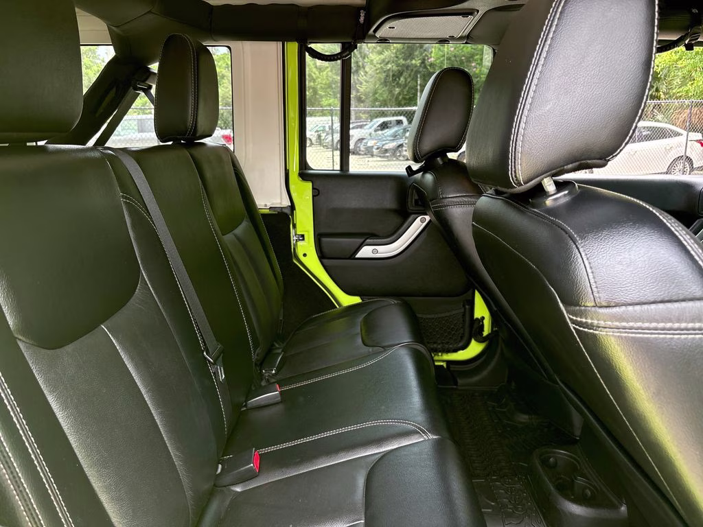 2016 Hypergreen Clearcoat Jeep Wrangler Unlimited Rubicon 4X4 SUV