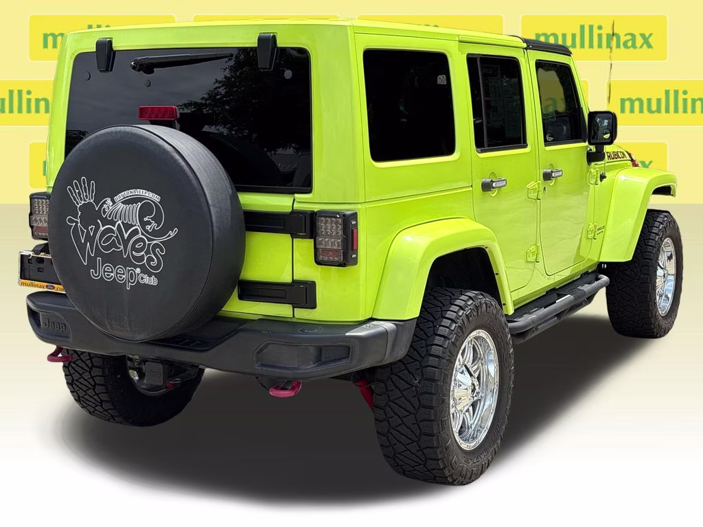 2016 Hypergreen Clearcoat Jeep Wrangler Unlimited Rubicon 4X4 SUV