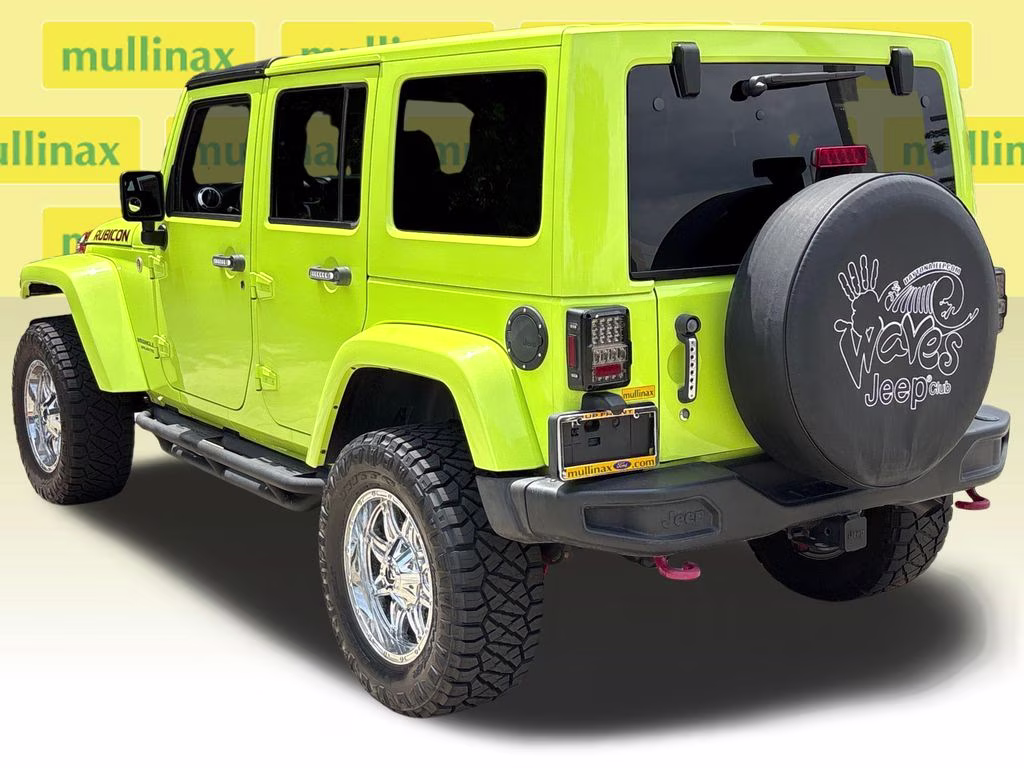 2016 Hypergreen Clearcoat Jeep Wrangler Unlimited Rubicon 4X4 SUV