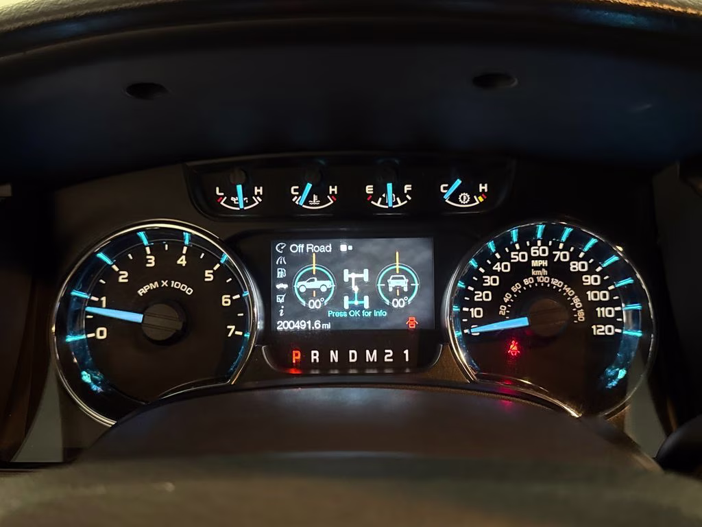 2011 Blue Flame Metallic Ford F-150 XLT RWD Truck