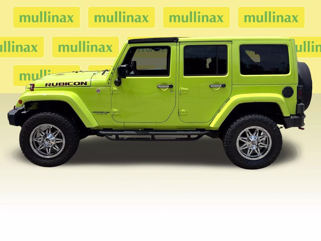 2016 Hypergreen Clearcoat Jeep Wrangler Unlimited Rubicon 4X4 SUV