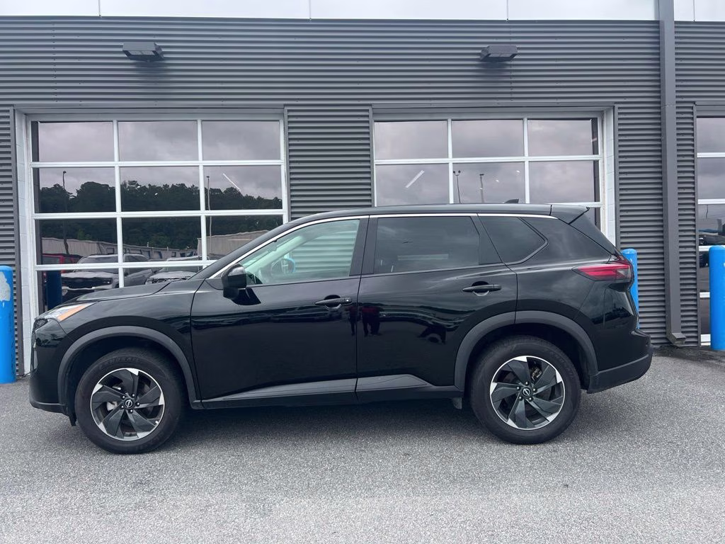 2025 Super Black Nissan Rogue SV AWD SUV