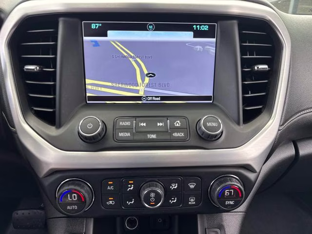 2019 Summit White GMC Acadia SLT-1 FWD SUV