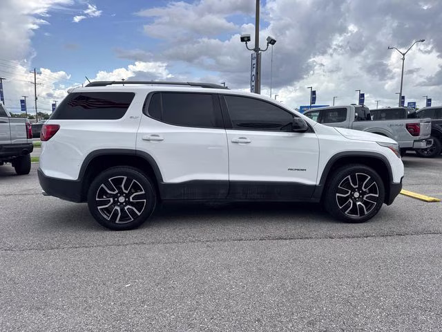 2019 Summit White GMC Acadia SLT-1 FWD SUV