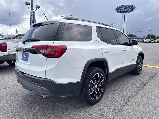 2019 Summit White GMC Acadia SLT-1 FWD SUV