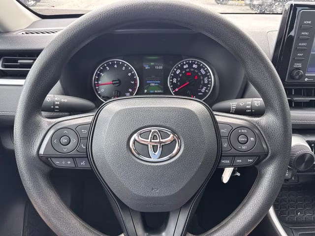 2021 Silver Sky Metallic Toyota RAV4 LE AWD SUV